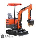 Miniexcavadora 12 HP 1000 kgs